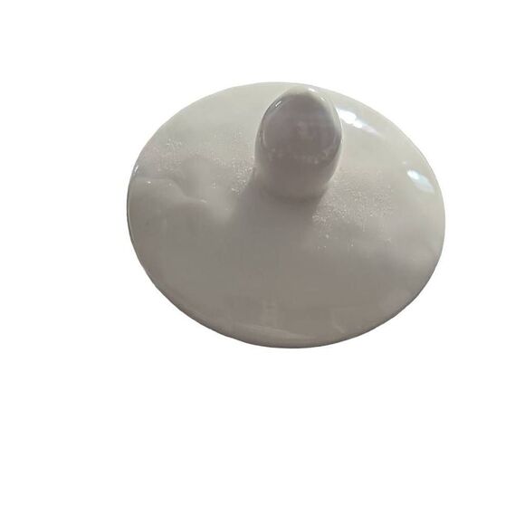 Rae Dunn Artisan Collection White Black Tea Pot - Picture 4 of 7